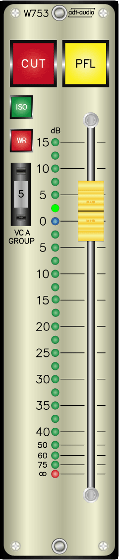 4-Kanal VCA Pegelsteller